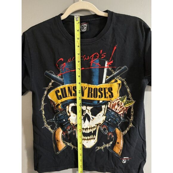 Vintage Guns n Roses T Shirt Rock & Death Band Shirt Embroidered Full Band Slash - Picture 4 of 16